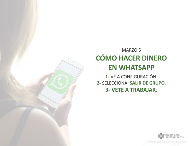 Cómo hacer dinero en whatsapp